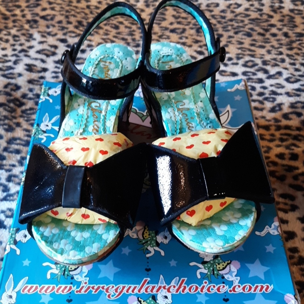 Irregular Choice Lo Ryder Wedge Sandal